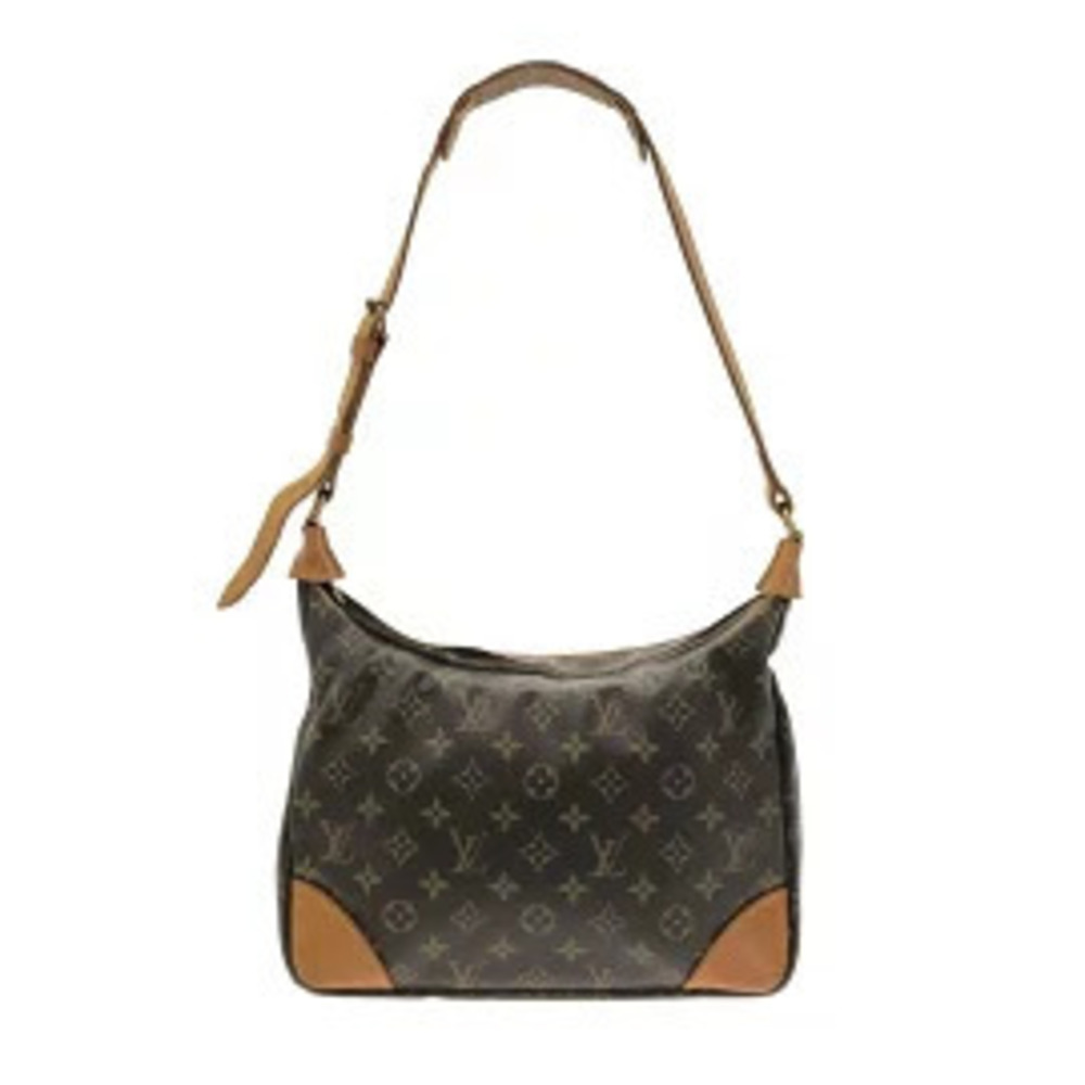 LOUIS VUITTON Boulogne Shoulder Bag Monogram Canvas